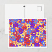 Bustling Bouquet Postcard Postkarte (Vorne/Hinten)