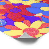 Bustling Bouquet Poster (Ecke)