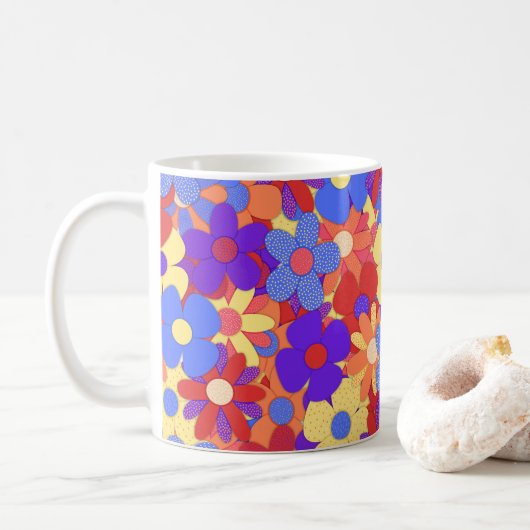 Bustling Bouquet Tasse (Mit Donut)