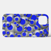 Bustling Bubbles Royal Blue Case-Mate iPhone Case (Rückseite (Horizontal))
