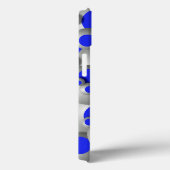 Bustling Bubbles Royal Blue Case-Mate iPhone Case (Rückseite / Rechts)