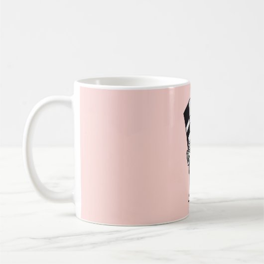 Busto de Nefertiti poligonal Kaffeetasse (Links)