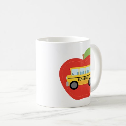 Bustreiber-Apple-Geschenk Kaffeetasse (VorderseiteRechts)