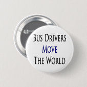 Bustreiber bewegen die Welt Button (Vorne & Hinten)