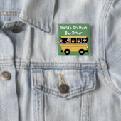 Bustreiber-Knopf Schulbus ~ Welt bestster Button (Beispiel)