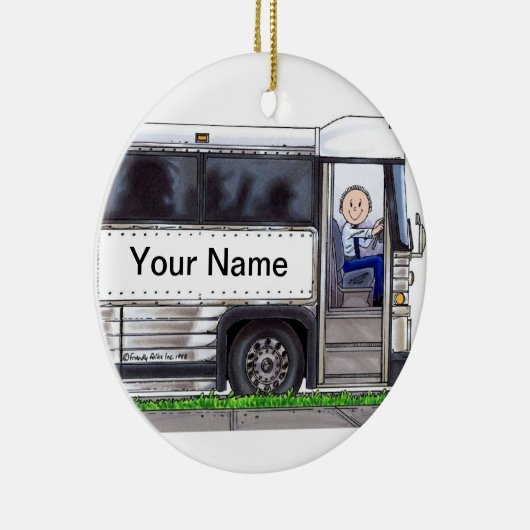 Bustreiber - Mann Keramikornament (Rechts)