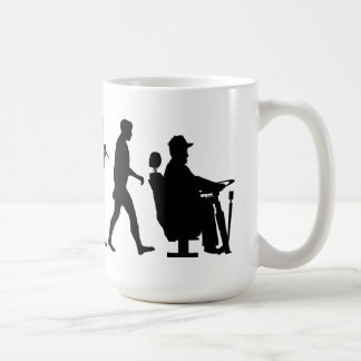 Bustreiber tauschenlastwagenfahrer kaffeetasse