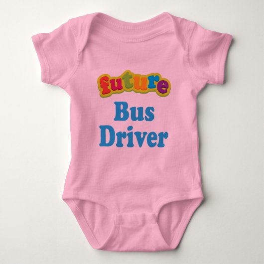 Bustreiber (Zukunft) für Kind Baby Strampler (Vorderseite)