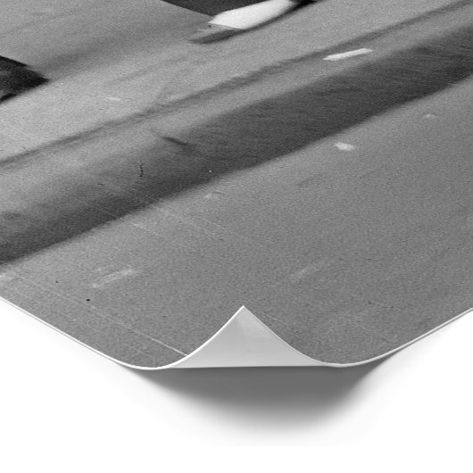 Buswarteschlange - Detroit 1942 Poster (Ecke)