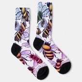 Busy as a Bee Socken (Rechts)