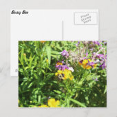 Busy Bee # 3 Postkarte (Vorne/Hinten)