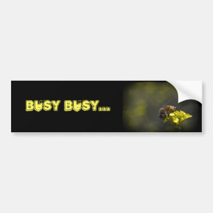 Busy Bee Autoaufkleber