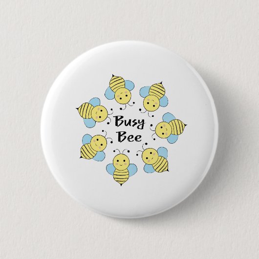 Busy Bee Button (Vorderseite)