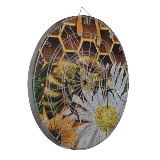 Busy Bee Dartscheibe (Vorderseite Links)