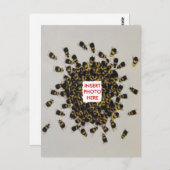 Busy Bee FOTO INSERT Postkarte (Vorne/Hinten)