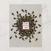 Busy Bee FOTO INSERT Postkarte (Vorderseite)