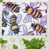 Busy bee  geschirrtuch (Gefaltet)