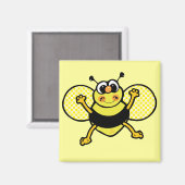 Busy Bee Magnet (Vorderseite/Rückseite)