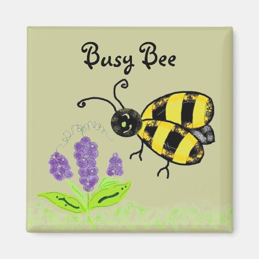 Busy Bee Magnet (Vorne)