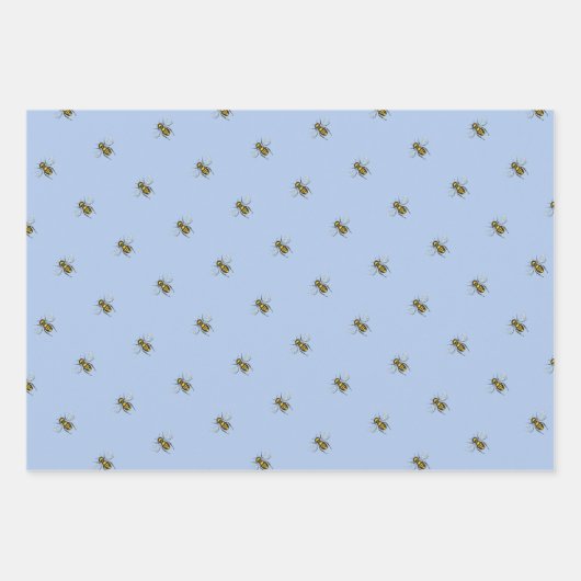 Busy Bee Niedlich Little Honeybee Queen Bee Geschenkpapier Set (Vorderseite 2)