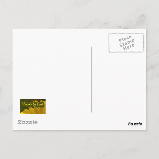 Busy Bee Postkarte (Rückseite)