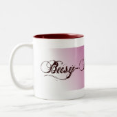Busy-Bee-Tea-Tasse Zweifarbige Tasse (Links)