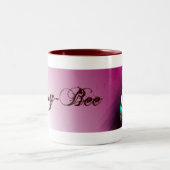 Busy-Bee-Tea-Tasse Zweifarbige Tasse (Mittel)