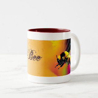 Busy-Bee-Tea-Tasse Zweifarbige Tasse