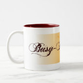 Busy-Bee-Tea-Tasse Zweifarbige Tasse (Links)