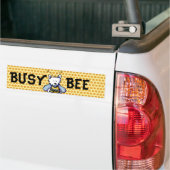 Busy Bee Westie Autoaufkleber (Auf Lkw)