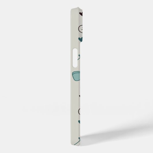 Busy Bees and Bows Phone Case (Rückseite / Rechts)