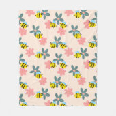 Busy Bees Fleece Blanket (Vorderseite)