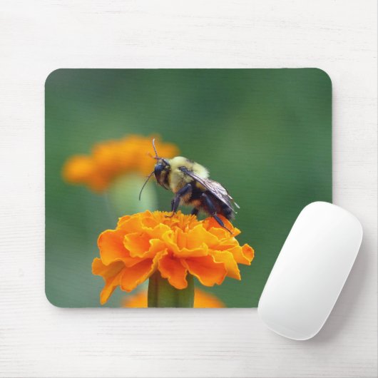 Busy Bumble Bee Mousepad (Mit Mouse)