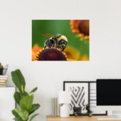 Busy Bumble Bee Poster (Heimbüro)