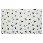 Busy Buzzing Bienen Niedlich Honeybee Hummel Stoff (Fat Quarter (45,7 x 55,9 cm))