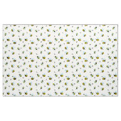 Busy Buzzing Bienen Niedlich Honeybee Hummel Stoff (Yard (91,4 cm))