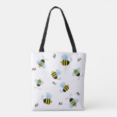 Busy Buzzing Hummelbienen Tasche (Rückseite)