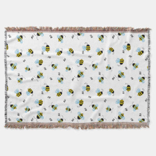 Busy Buzzing Hummeln fröhlich Decke