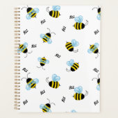 Busy Buzzing Hummeln fröhlich fliegende Schläger Planer (Vorderseite)