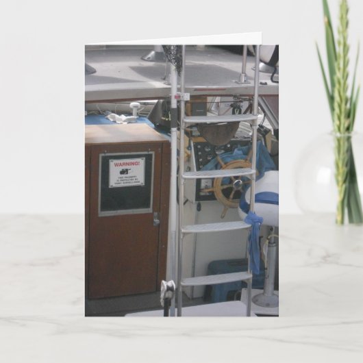 "Busy Duluth Fishing Boat" erhält Well Card Karte (Vorderseite)