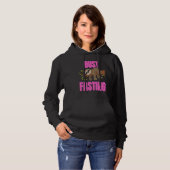 Busy Fasting Islamic Girl for Iftar  Women Kids Hoodie (Vorne ganz)