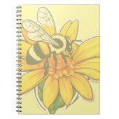 Busy gathering pollen  notizblock (Vorderseite)