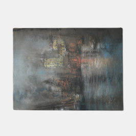 Busy Harbour (von Glenn Cooper Henshaw) Fußmatte