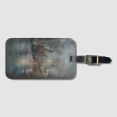 Busy Harbour (von Glenn Cooper Henshaw) Gepäckanhänger (Vorderseite (Horizontal))