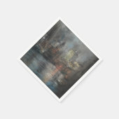 Busy Harbour (von Glenn Cooper Henshaw) Serviette (Ecke)