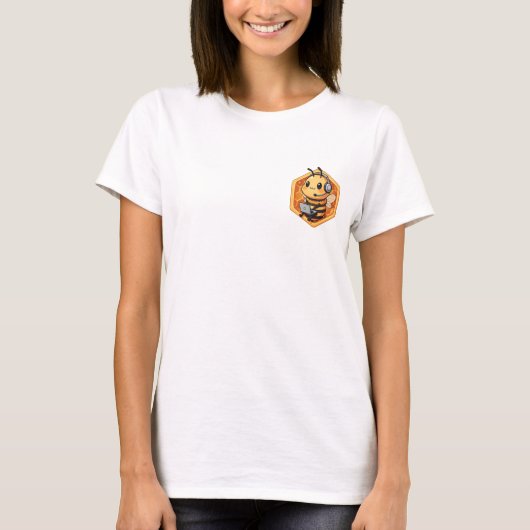 Busy Honey Bee T-Shirt (Vorderseite)