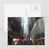 Busy Hong Kong Street Postkarte (Vorne/Hinten)
