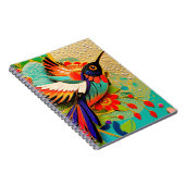 Busy Hummingbird Notizblock (Rechte Seite)