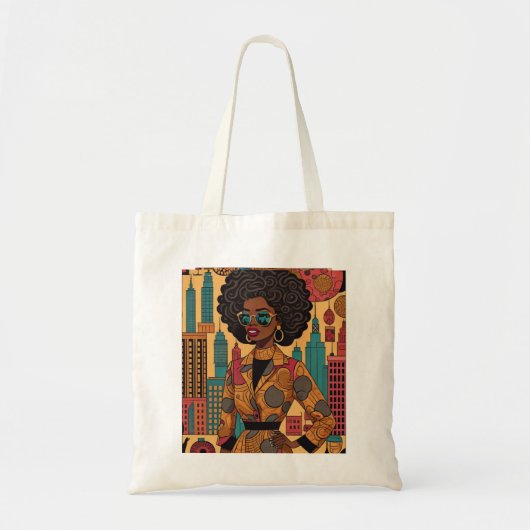 Busy Lady Afro Tasche (Vorne)