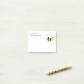 Busy Little Bumble Bee Post-it Notes Klebezettel (Auf Schreibtisch)